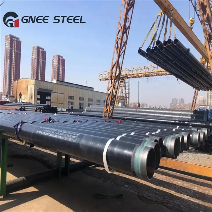 API SSAW nagy átmérőjű spirálhegesztett acélcső