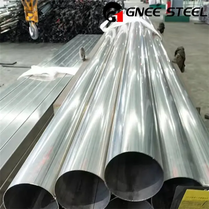 A312 TP347H hegesztett rozsdamentes acél cső