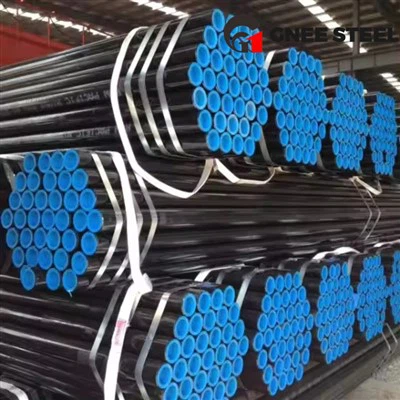 API 5L X56 fekete varrat nélküli acélcső